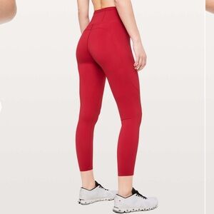 Lululemon Fast & Free 7/8 Tight II Non-Reflective Nulux 25"